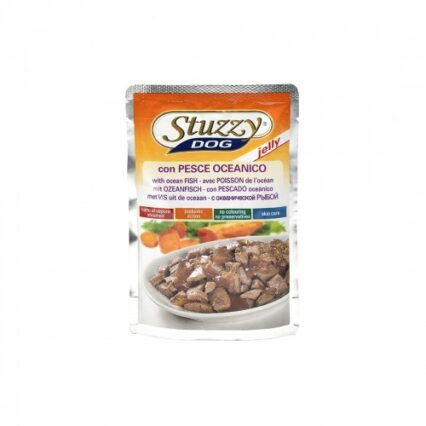 Hrana umeda pentru caini Stuzzy cu peste oceanic 100 g
