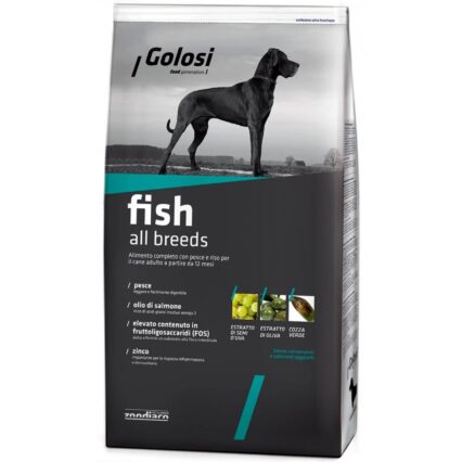 HRANA USCATA PREMIUM PENTRU CAINI GOLOSI DOG FISH 12KG