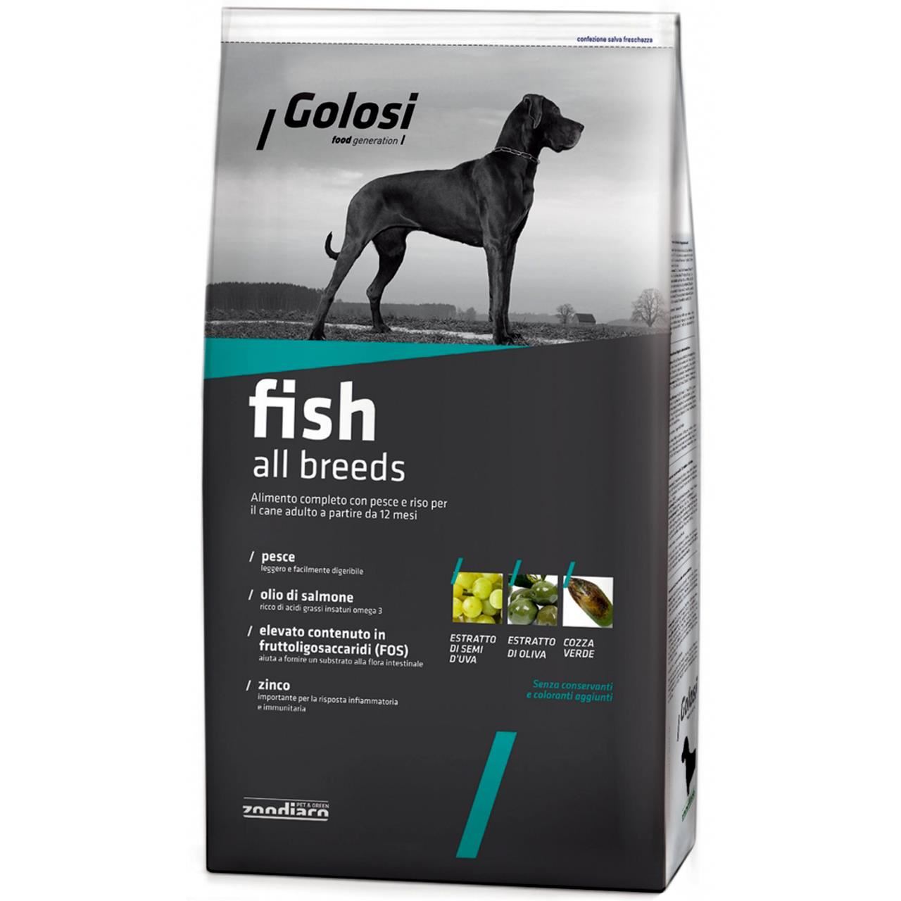 HRANA USCATA PREMIUM PENTRU CAINI GOLOSI DOG FISH 12KG