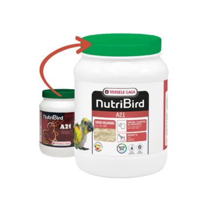 HRANA COMPLETA VERSELE LAGA NUTRIBIRD A21 PENTRU HRANIREA MANUALA A PASARILOR EXOTICE 800 G