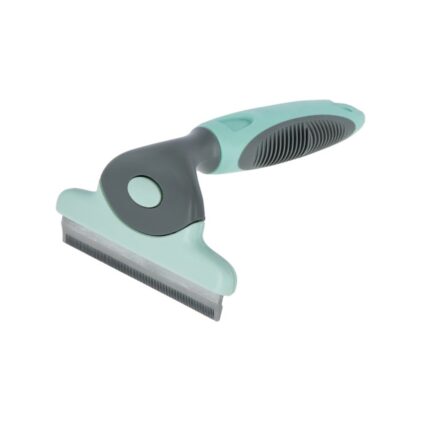 PERIE TRIMMER PENTRU CAINI KERBL 15x10CM TURQUOISE/GREY