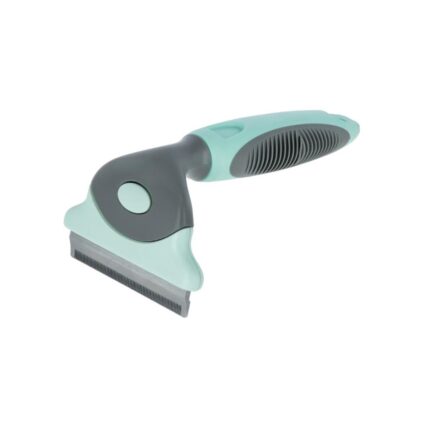 PERIE TRIMMER PENTRU CAINI KERBL 15x7.5CM TURQUOISE/GREY