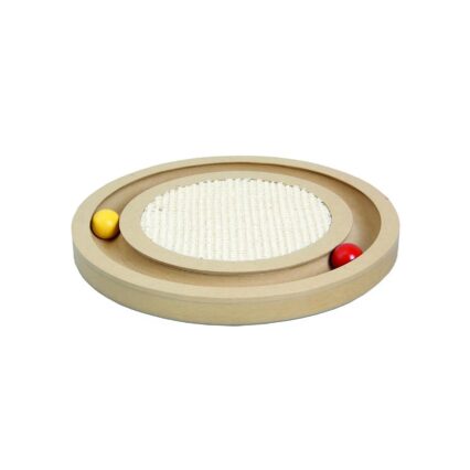 JUCARIE PENTRU PISICI FLAMINGO CIRCUIT CU MINGE 29x29x2.5CM