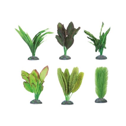 DECOR PENTRU ACVARIU PLANTA CONGO S MULTICOLOR FLAMINGO 6x10x13CM