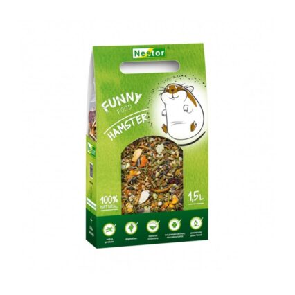 HRANA USCATA PENTRU HAMSTERI NESTOR FUNNY NATURAL 660 G