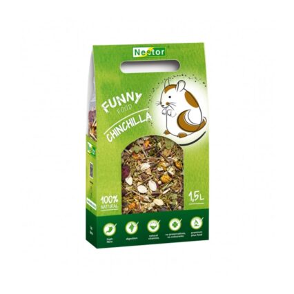 HRANA USCATA PENTRU CHINCHILLA NESTOR FUNNY NATURAL 400 G