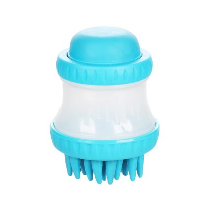 PERIE PENTRU CAINI 2-IN-1 FLAMINGO MASAJ & CURATARE HILDA 7.7x7.7x10.6CM