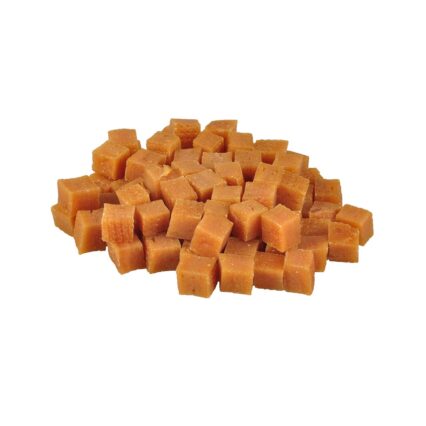 RECOMPENSE PENTRU CAINI FLAMINGO SNACK HAPKI CUBURI CU PUI 85G