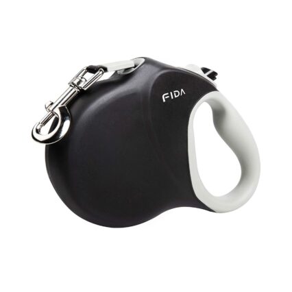 LESA PENTRU CAINI FIDA EXTRA-LONG BANDA L BLACK 8 M/50 KG