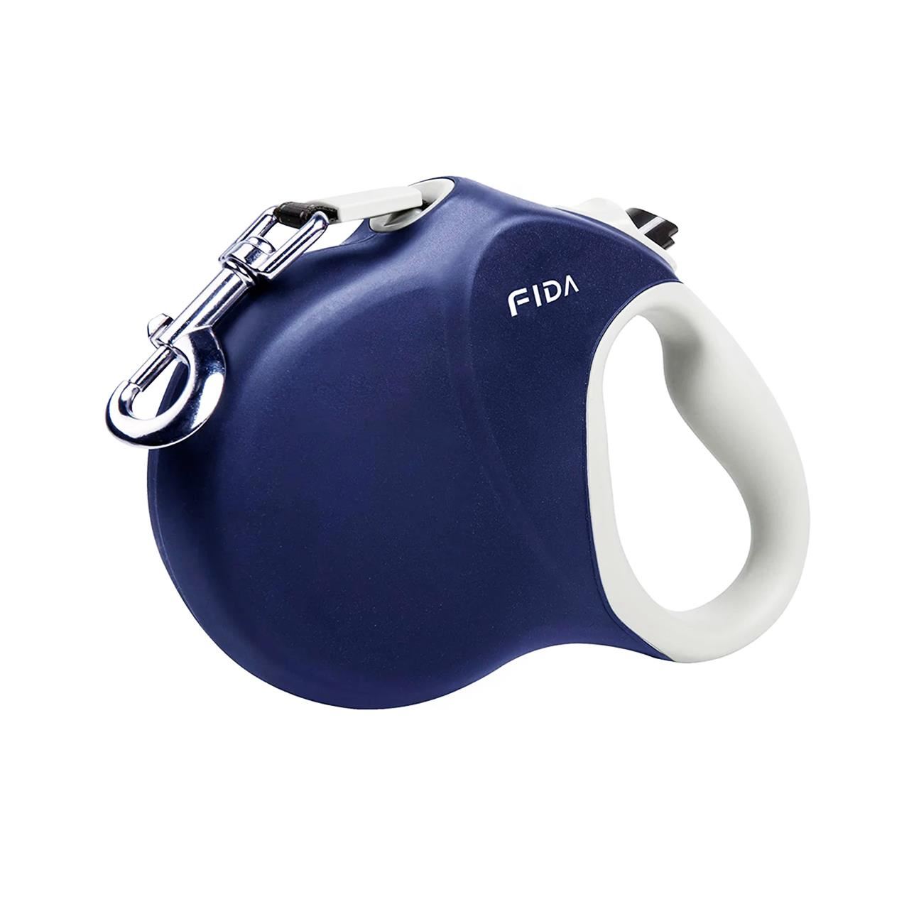 LESA PENTRU CAINI FIDA EXTRA-LONG BANDA L BLUE 8 M/50 KG