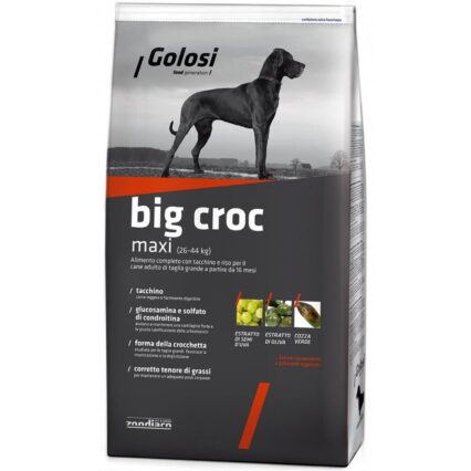 HRANA USCATA PREMIUM PENTRU CAINI GOLOSI DOG BIG CROC 12KG