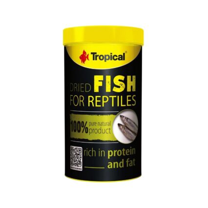 HRANA PENTRU REPTILE SI TESTOASE TROPICAL PESTI LIOFILIZATI 100ML/15G