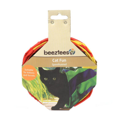 Tunel de joaca pentru pisici Beeztees 35 cm