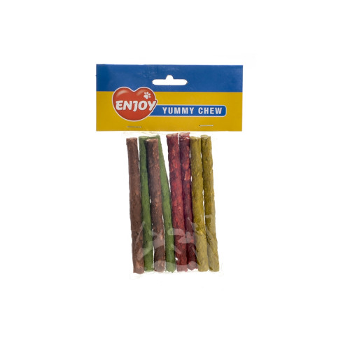 Recompensa pentru caini baton color Enjoy 8 bucati