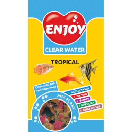 Hrana pentru Pesti Enjoy Tropical Mix Flake 250ml