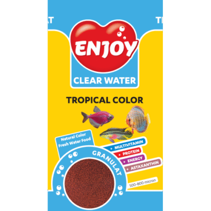 Hrana pentru Pesti Enjoy Tropical Color Granule 250ml