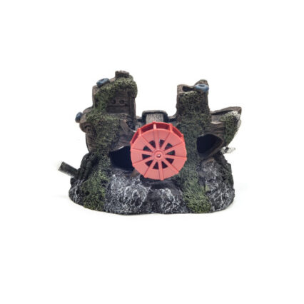 Decor pentru acvariu Enjoy Moara de apa 12.5x9.5x8 cm