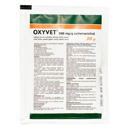 Oxyvet 20% Pulbere Solubila x 50 gr