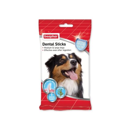 RECOMPENSE PENTRU CAINI DENTAL STICKS M/L BEAPHAR 182G