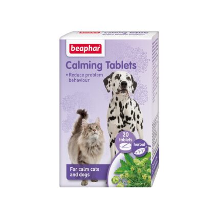 SUPLIMENT PENTRU CAINI SI PISICI BEAPHAR CALMING TABLETS  20TB