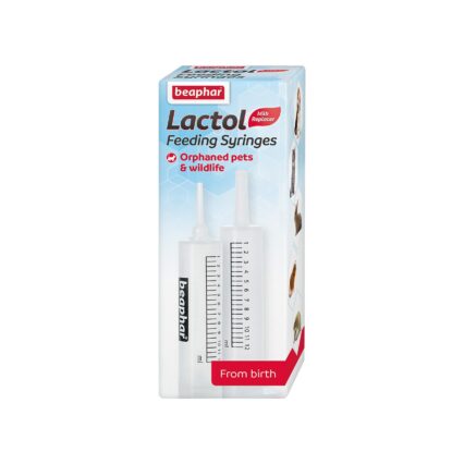 SERINGA DE HRANIRE MANUALA LACTOL FEEDING SYRINGES BEAPHAR 2BUC/SET