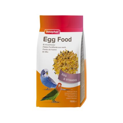 SUPLIMENT NUTRITIV PENTRU PERUSI/NIMFE EGGFOOD BEAPHAR 150G (1000135)