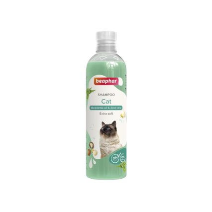 SAMPON PENTRU PISICI CU MACADAMIA SI ALOE VERA BEAPHAR 250ML