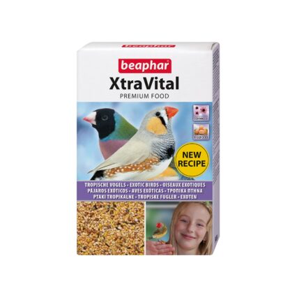 HRANA PREMIUM PENTRU PASARI EXOTICE XTRA VITAL BEAPHAR 500G