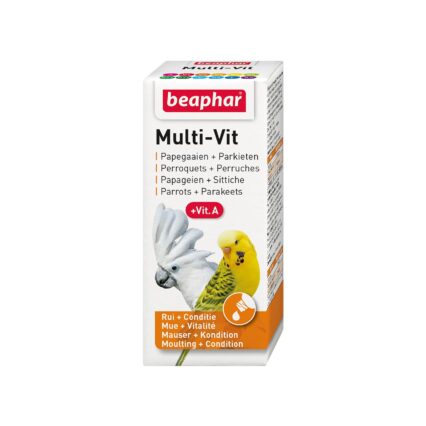 SUPLIMENT PENTRU PERUSI SI NIMFE MULTI-VIT LIQUID BEAPHAR 20ML