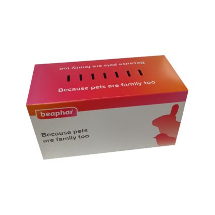 CUTIE DE TRANSPORT PASARI MICI SI MARI/ROZATOARE L BEAPHAR 31x15CM