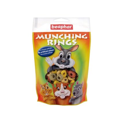 RECOMPENSE PENTRU ROZATOARE SNACK MUNCHING RINGS BEAPHAR 75G