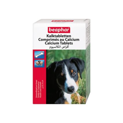 SUPLIMENT PENTRU CAINI CALCIUM TABLETS BEAPHAR 180TB/CUT