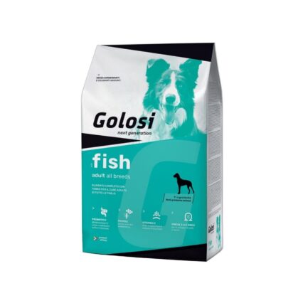 HRANA USCATA PREMIUM PENTRU CAINI ADULTI GOLOSI FISH 12KG