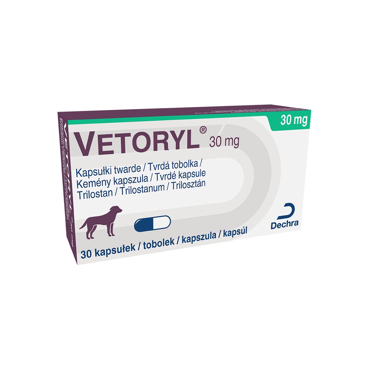TRATAMENT HIPERADRENOCORTICISM LA CAINI VETORYL 30MG (30TB/CUT)