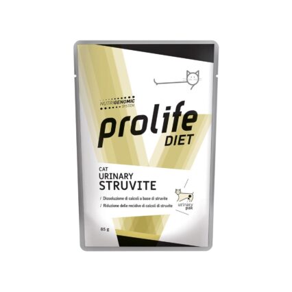 DIETA VETERINARA UMEDA PROLIFE URINARY STRUVITE PENTRU PISICI PLIC 85G