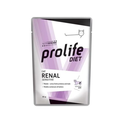 DIETA VETERINARA UMEDA PROLIFE RENAL SENSITIVE PENTRU PISICI PLIC 85G