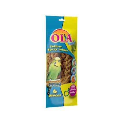 HRANA COMPLEMENTARA PENTRU PASARI EXOTICE OLA SPICE DE MEI GALBEN 140G (6BUC/PUNGA)