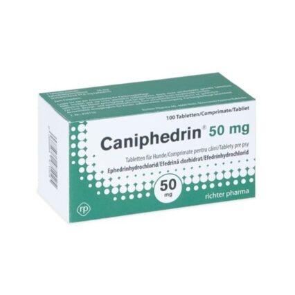 TRATAMENTUL INCONTINENTEI URINARE LA CAINI CANIPHEDRIN 50MG (100 TB/CUT)