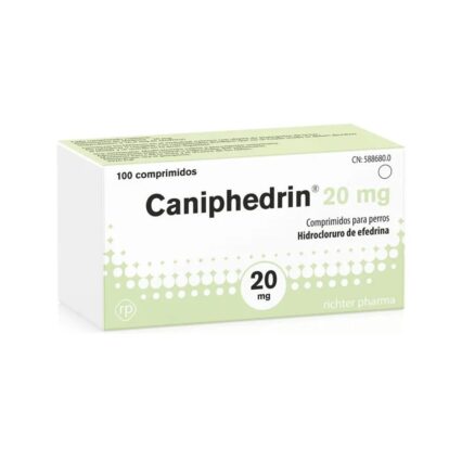 TRATAMENTUL INCONTINENTEI URINARE LA CAINI CANIPHEDRIN 20MG (100 TB/CUT)