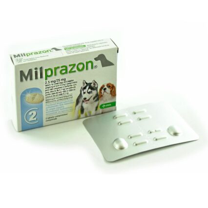 MILPRAZON 2,5MG/25MG 2TB