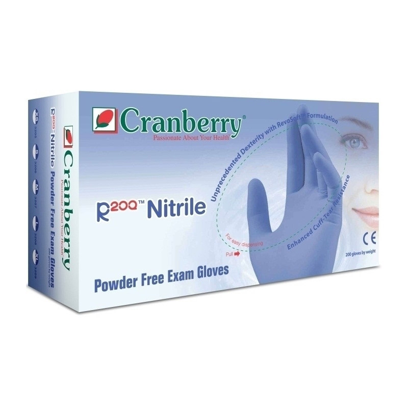 MANUSI CHIRURGICALE 8 PUDRATE STERILE ALBASTRE 50 BUC