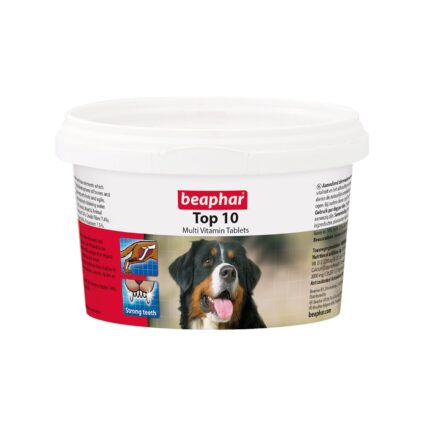 SUPLIMENT PENTRU CAINI BEAPHAR TOP 10 MULTI VITAMIN TABLETS 180TB/CUTIE