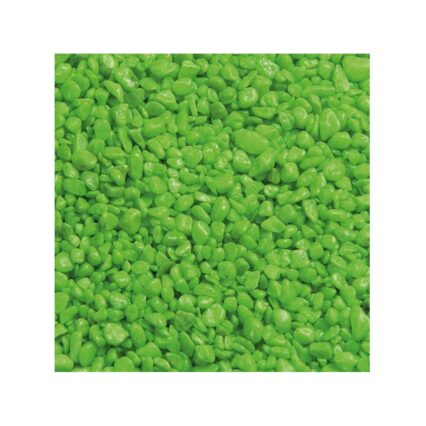 NISIP PENTRU ACVARIU FLAMINGO VERDE NEON 1KG 4-7MM