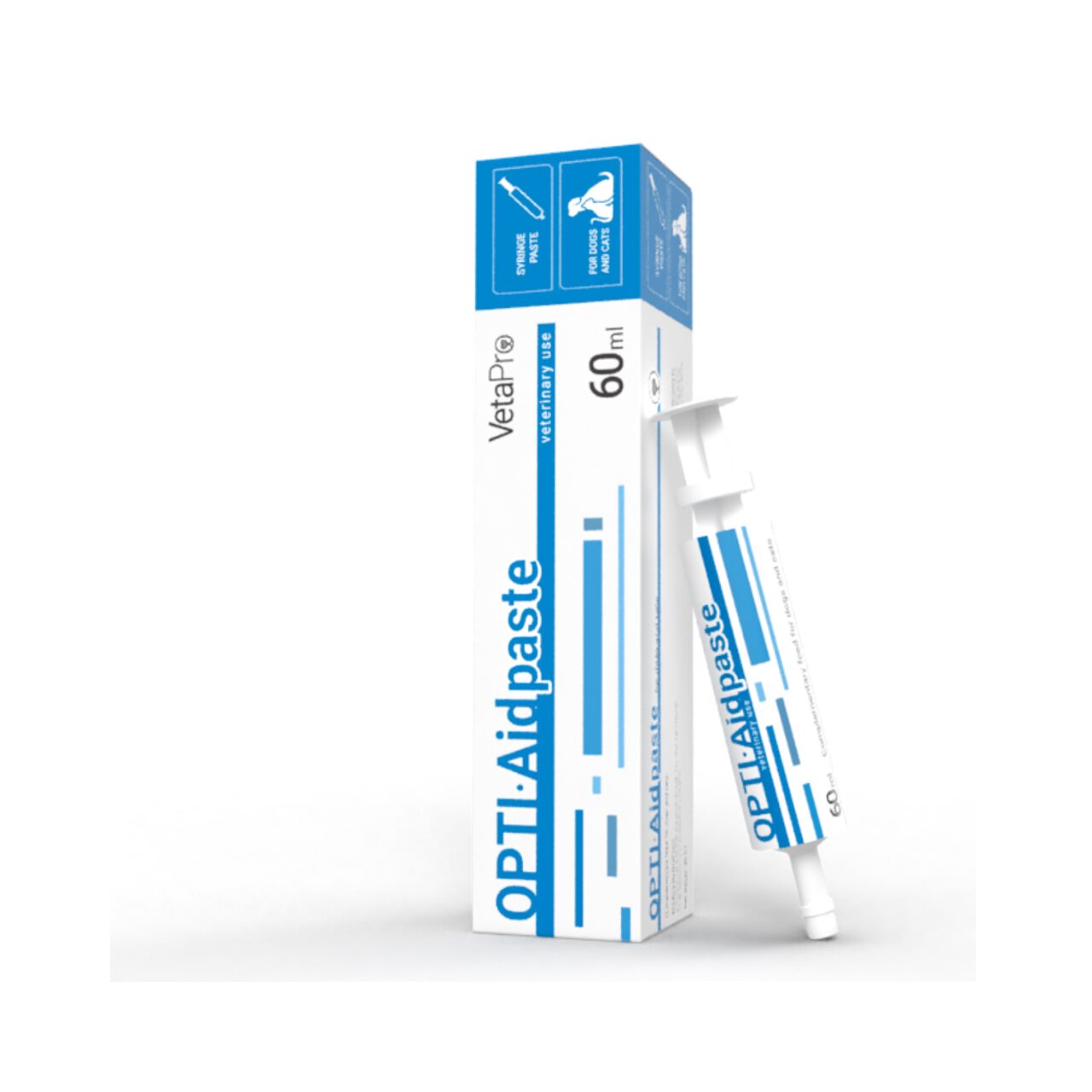 VETAPRO OPTI-AID PASTE SERINGA 60ML COMPLEX MULTIVITAMINE SI MINERALE CAINI SI PISICI