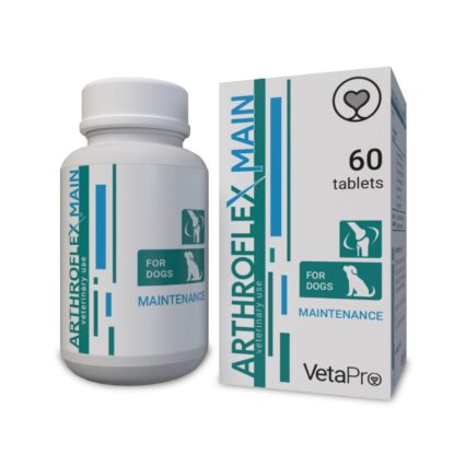 VETAPRO ARTHROFLEX-MAIN FAZA 2 60TAB/CUT SUPORT ARTICULATII SI CARTILAJE CAINI