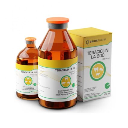 TERACICLIN LA 300 (OXITETRACICLINA 30%) ANTIINFECTIOS INJECTABIL 100ML