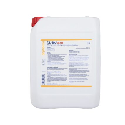 T.S.-SOL 20/100 MG/ML ANTIINFECTIOS ORAL PASARI SI PORCINE 5L