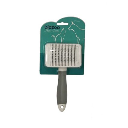 BIOZOO PERIE CURBATA CU AUTOCURATARE CAINI SI PISICI SELF CLEANING S 17.5x8.5CM