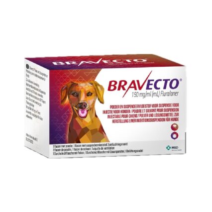 BRAVECTO ANTIPARAZITAR EXTERN INJECTABIL 1*2,51 G+1*16 ML DIL 477