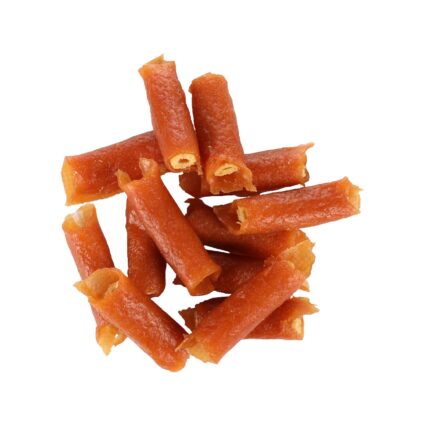 FLAMINGO RECOMPENSE PENTRU CAINI SNACK HAPKI TIP TIGARA CU PUI SI OREZ 85G